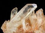 Tangerine Quartz Crystal Cluster - Madagascar #58762-5